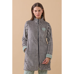 Vestaglia donna maybe in coral con zip Noidinotte