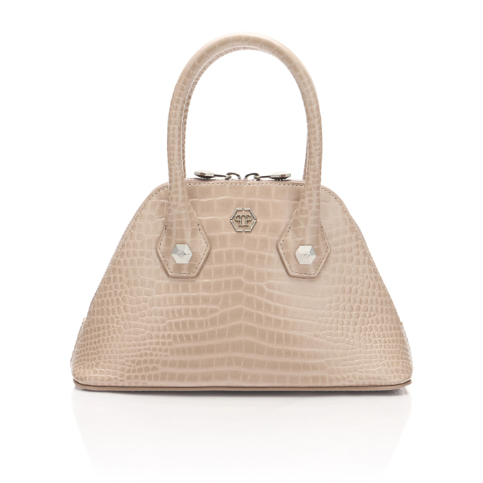 PHILIPP PLEIN Small Handle Bag Cocco