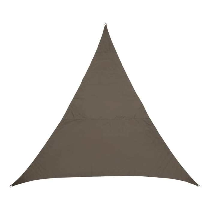 Voile d'ombrage Elyora 4x4x4m gris ardoise