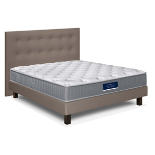 Matelas 180x200, ressort ensachés, ferme, H27