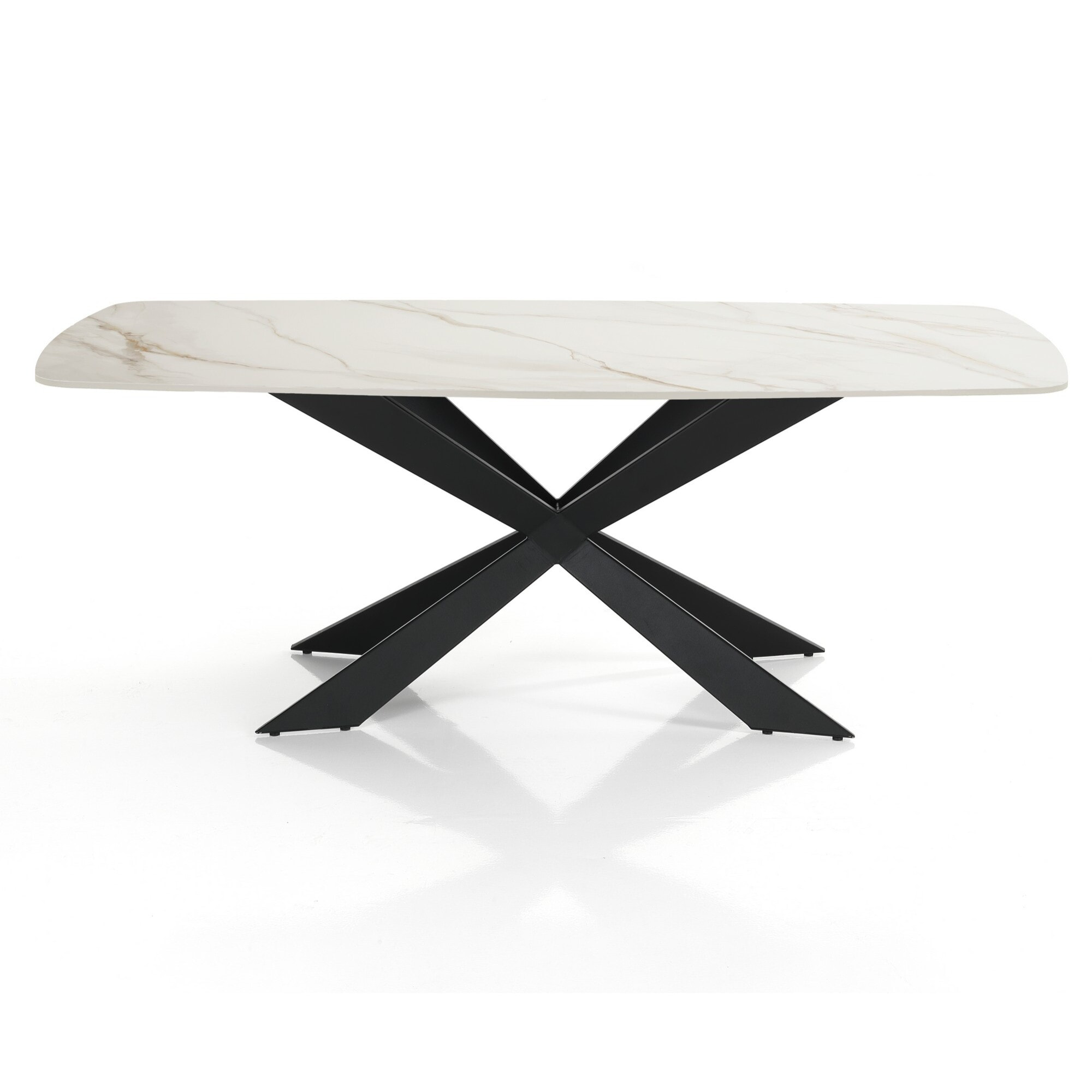 Tomasucci CONSEILS Table en marbre glacé