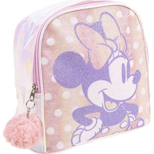 Mochila Infantil Tiempo Libre Brillante Minnie Pink