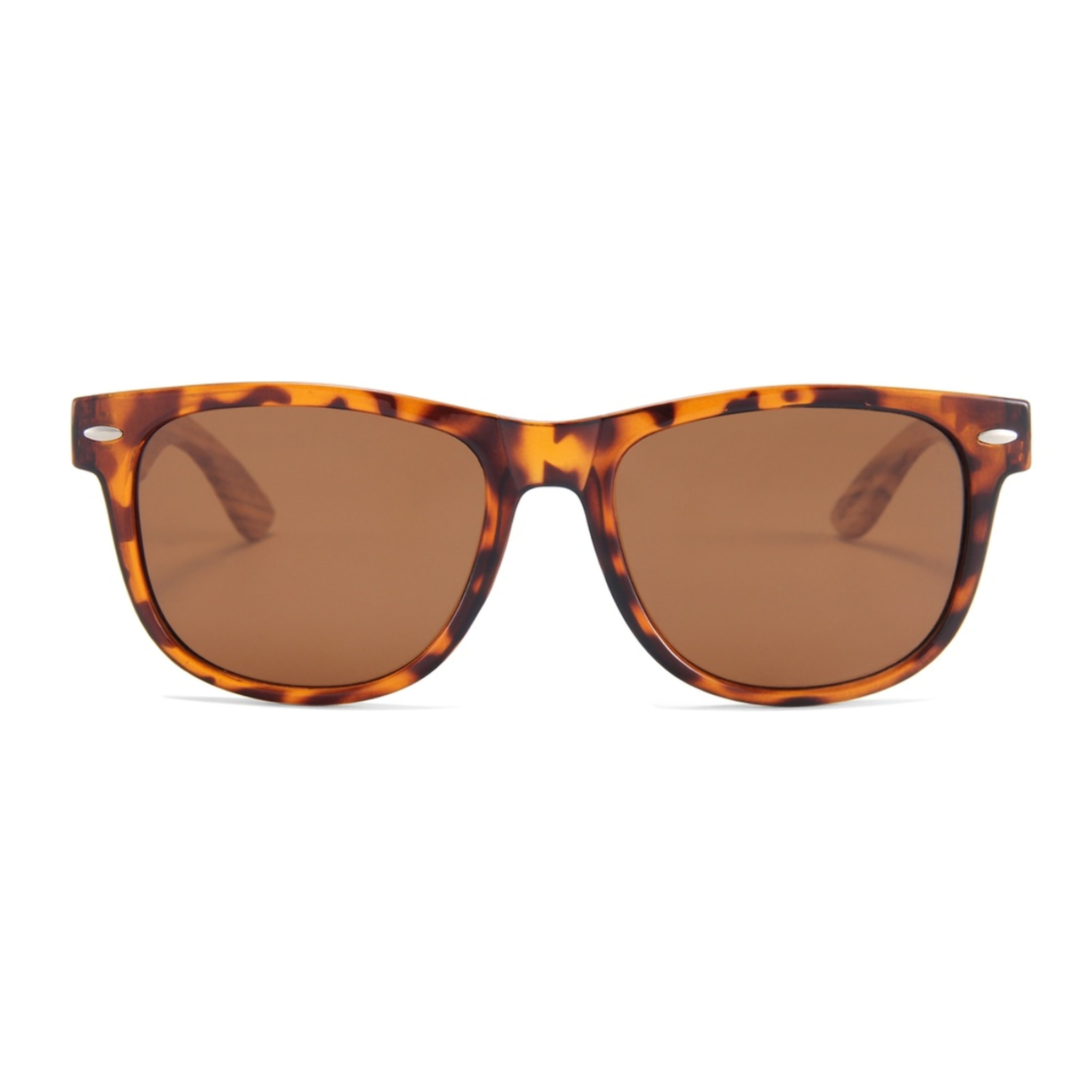 Gafas de Sol Feler 1501-7 Polarizadas de Madera Unisex 52 mm