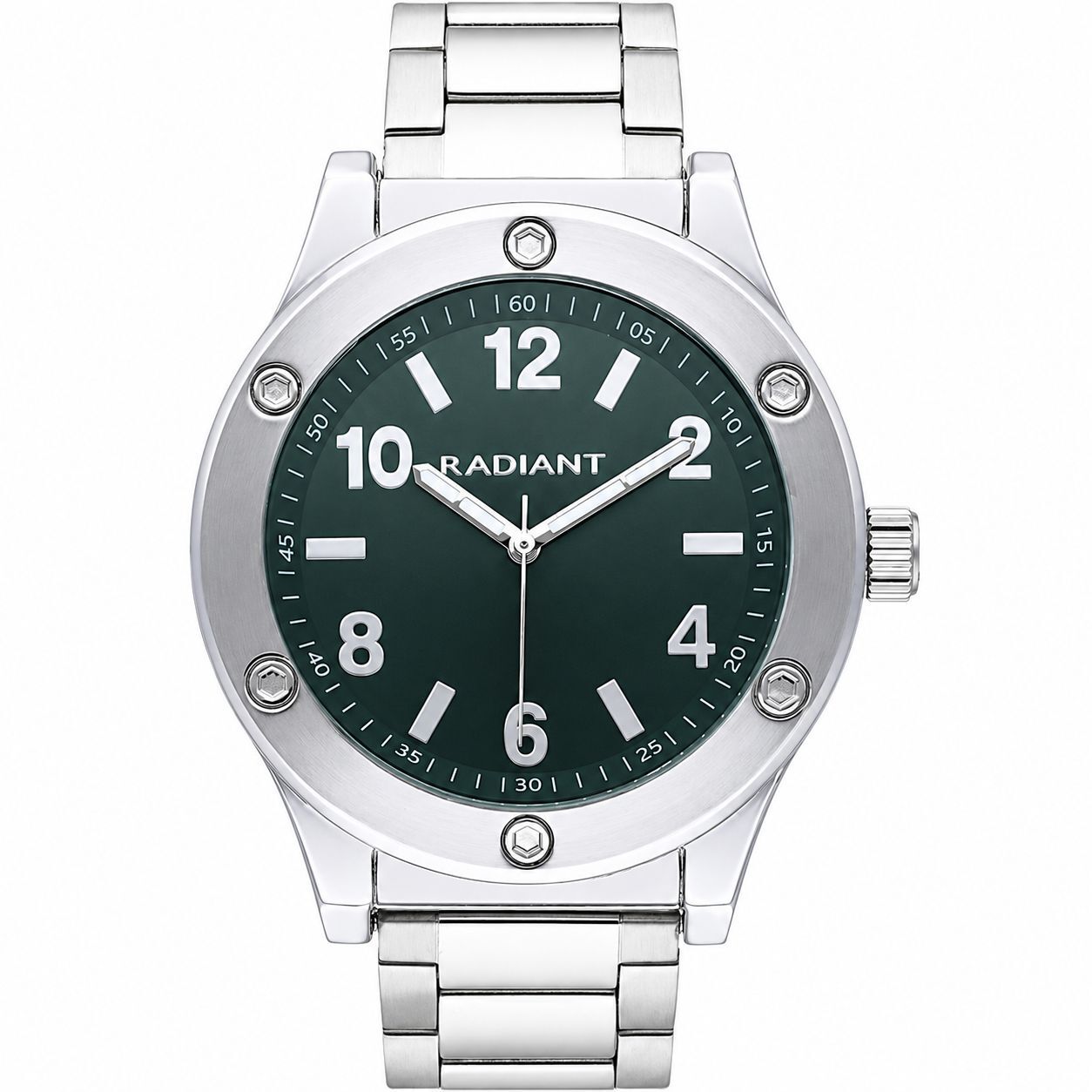 Reloj Radiant RA667203 Hombre Analogico Cuarzo con Correa de Acero inoxidable