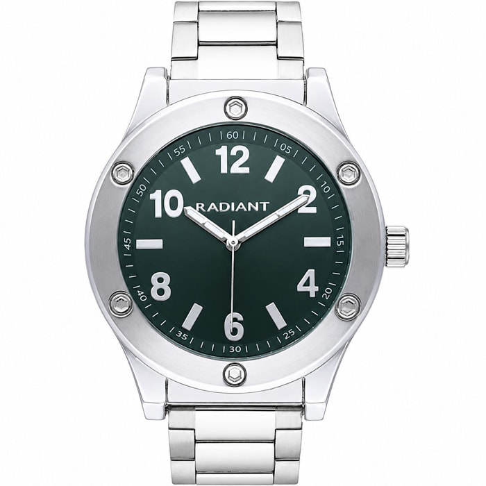 Reloj Radiant RA667203 Hombre Analogico Cuarzo con Correa de Acero inoxidable