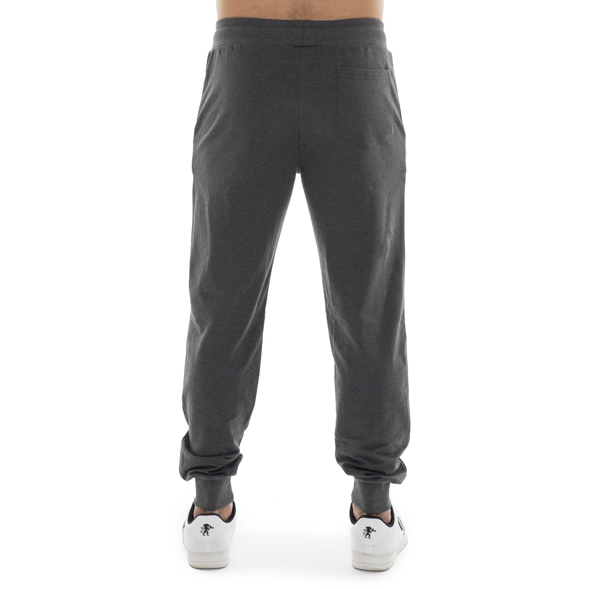 Pantalone sportivo invernale da uomo con polsino con logo piccolo 'Basic'