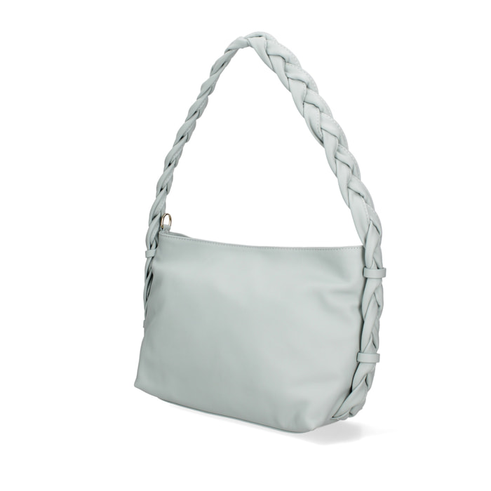Borsa a spalla da donna - Modello Isara - Vera pelle - 26.0 x 22.0 x 9.0 cm