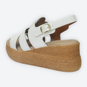 Sandali Donna Tata Italia Bianco