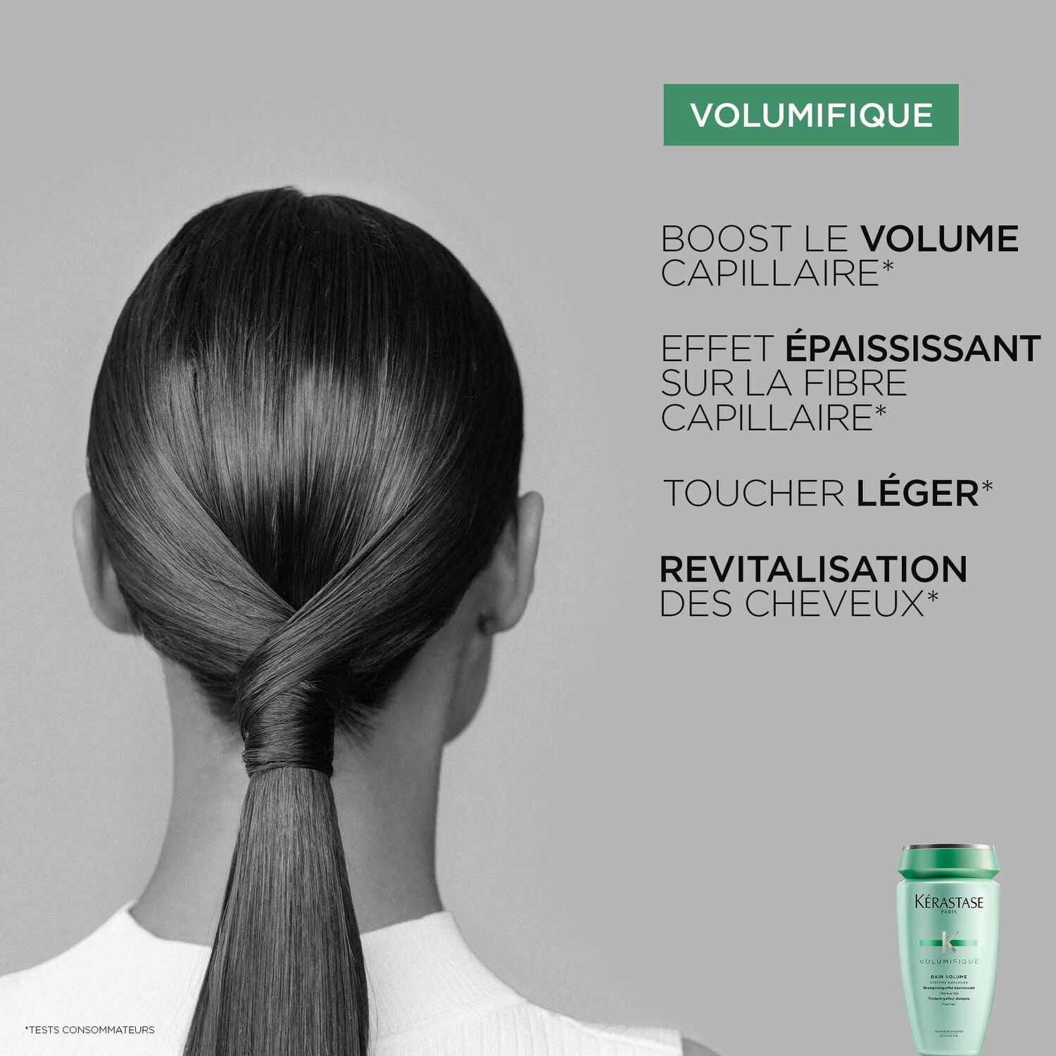 Resistance Volumifique - Shampoing volumateur, effet épaississant pour les cheveux fins