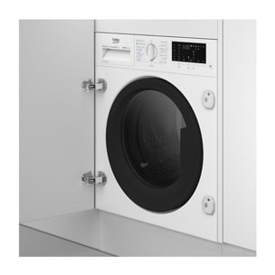 Lave linge séchant hublot encastrable BEKO B5DBT68547W