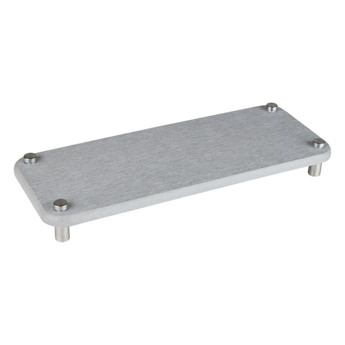 Tapis en diatomite gris 28x11cm