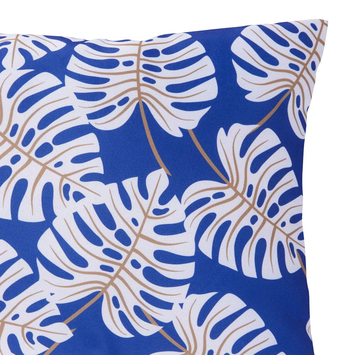Housse de coussin d extérieur "Falla" bleu indigo 30x50cm