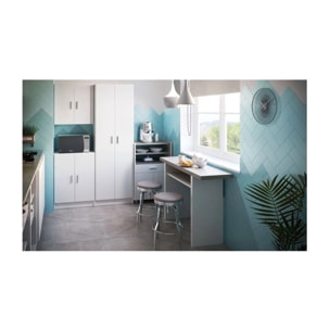 Armario multiusos colgante Blanco