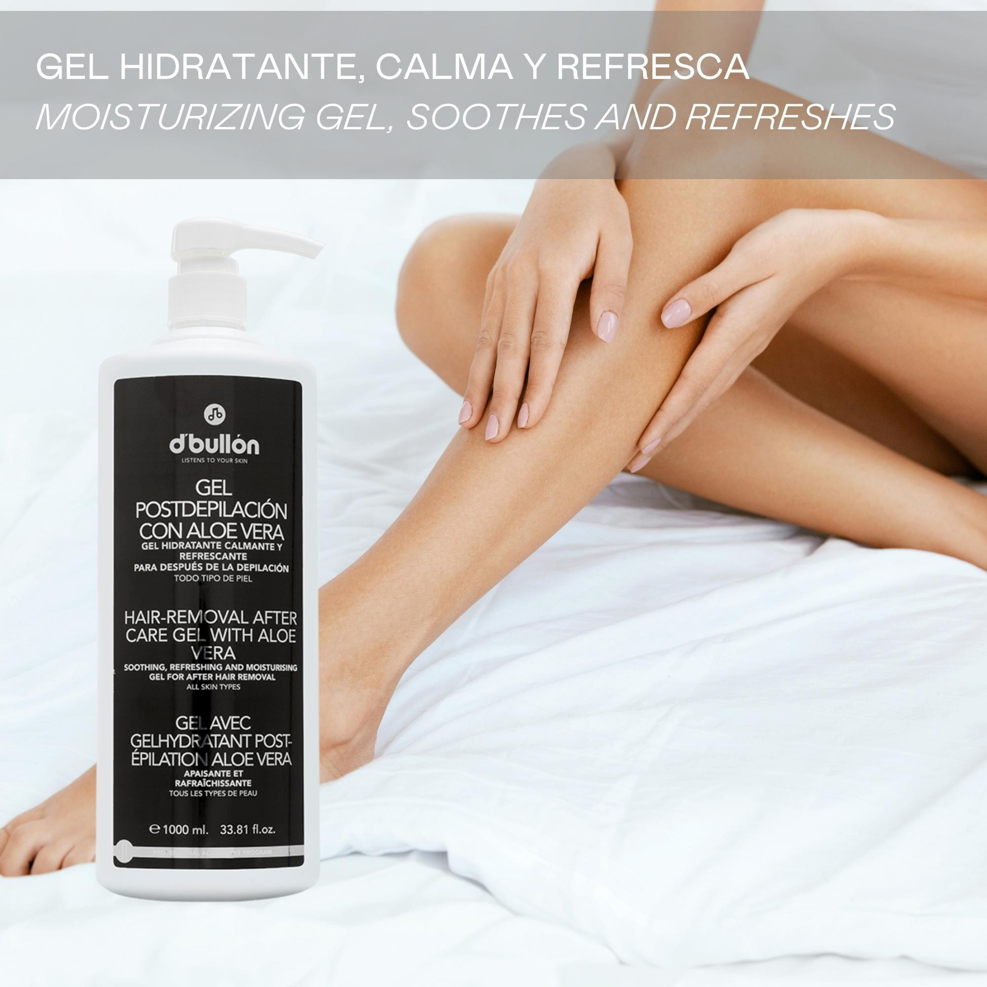 Valquer Gel postdepilación con aloe vera - 1000 ml