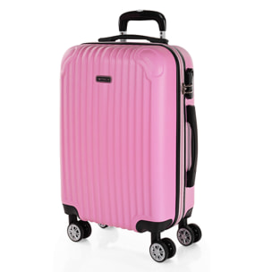 Maleta Cabina Itaca Sevron Rosa