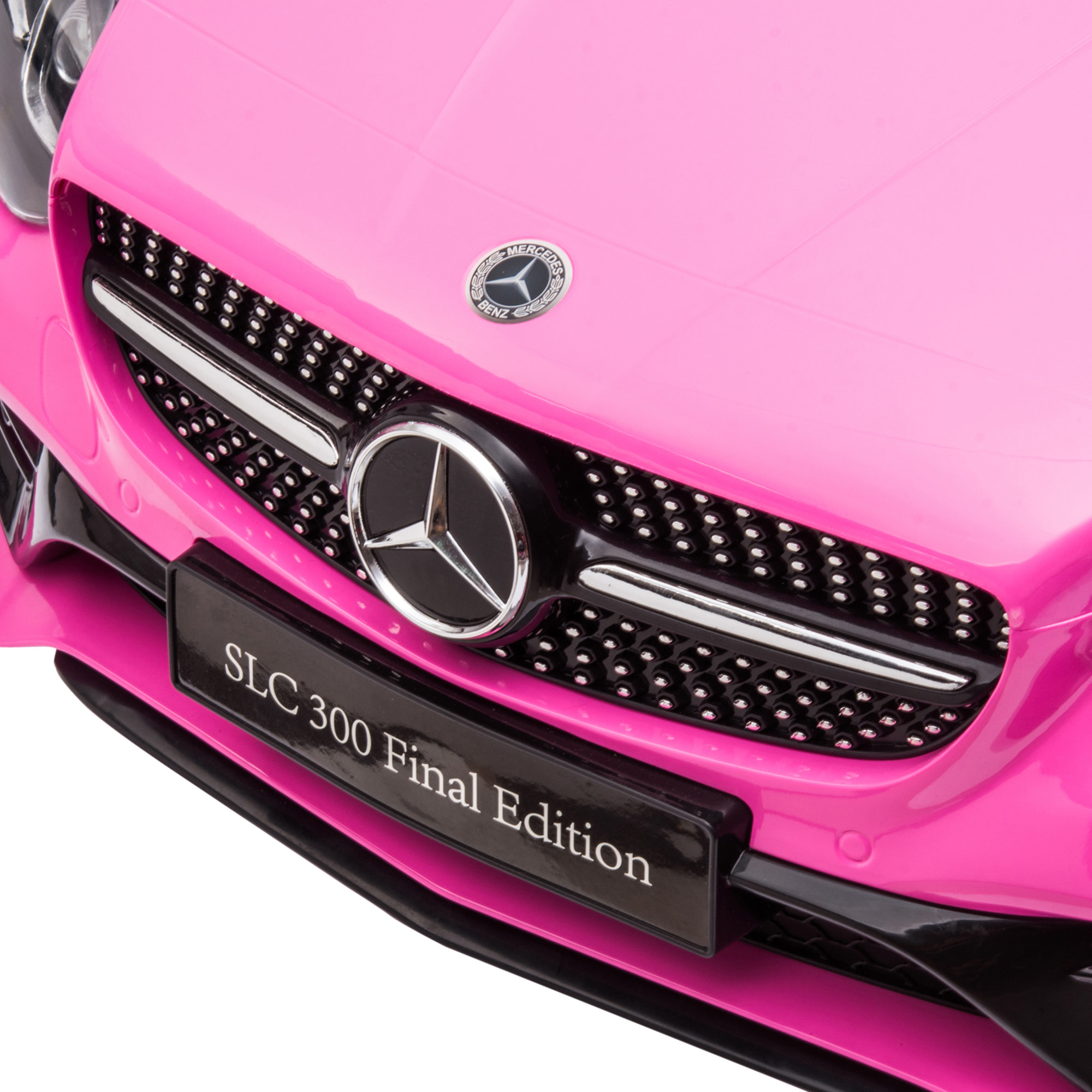 Coche Eléctrico Mercedes SLC 300 12V para Niños 3-6 Años Mando a Distancia Rosa