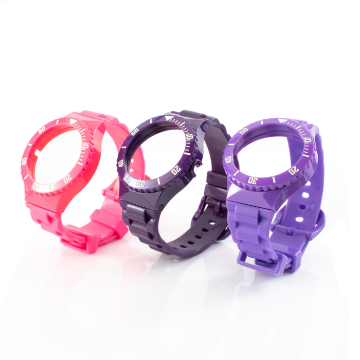 Reloj Yot CP30119-SP09 Unisex Analogico Cuarzo con Correa de Caucho