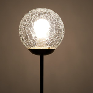 Lampadaire Retro Verre Ciselé