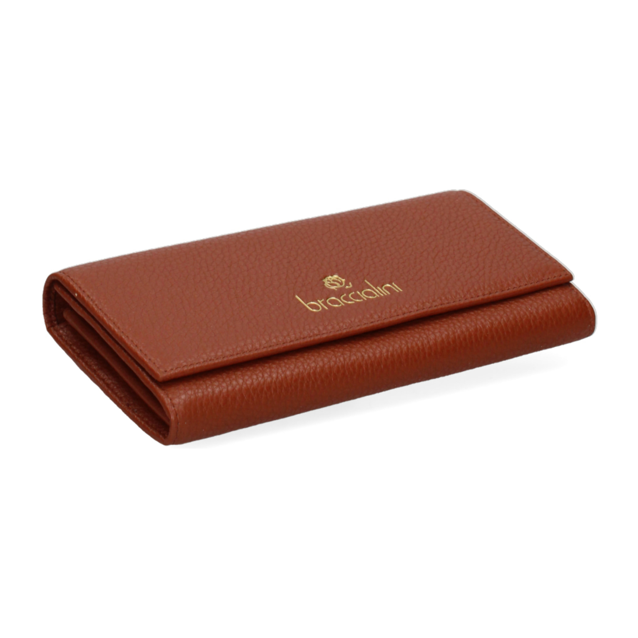 Portafoglio  da donna In Vera pelle Made in Italy 19,5x10x3,5 cm