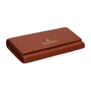 Portafoglio  da donna In Vera pelle Made in Italy 19,5x10x3,5 cm