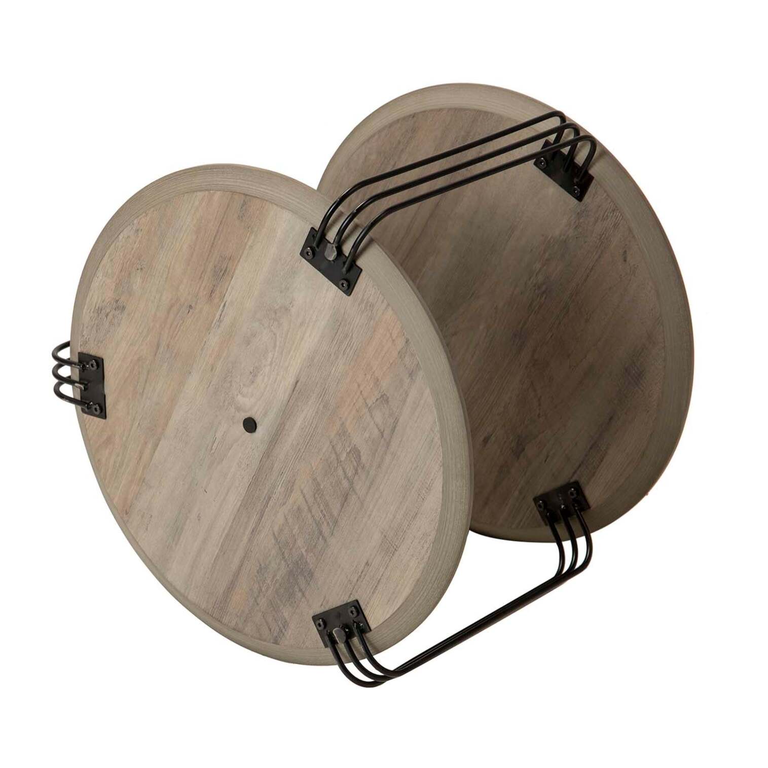 Mesita Aux. Mdf Metal Vinilo K/d 50x50x40 Cm