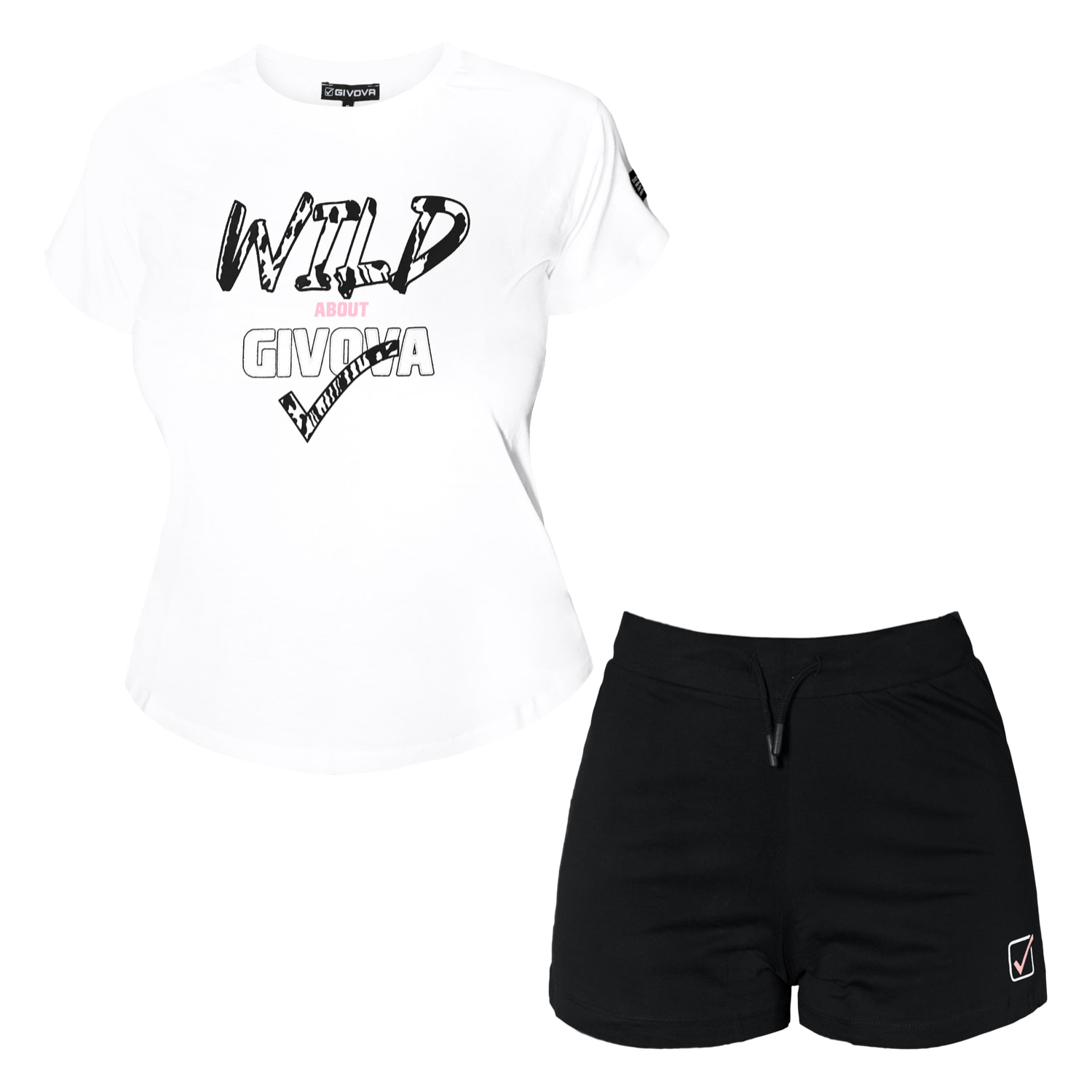 Completo Set Donna GIVOVA Corto Cotone