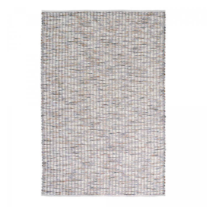 Tapis salon et chambre fait main en laine motif faux uni FIDE