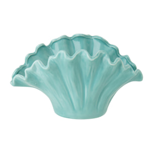 J-Line Vase Fleur - porcelaine - vert clair - small