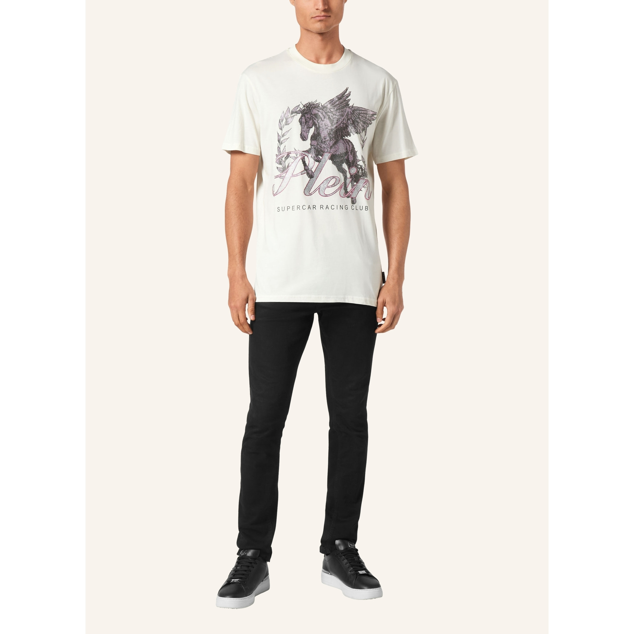 PHILIPP PLEIN T-shirt girocollo RACING