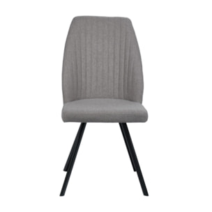 Chaise aux fines coutures apparentes - LOOPY