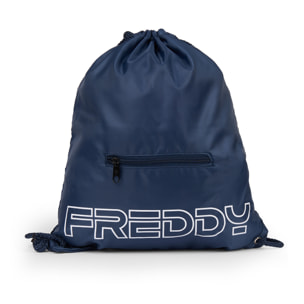 Zaino da palestra ripiegabile in nylon con logo FREDDY