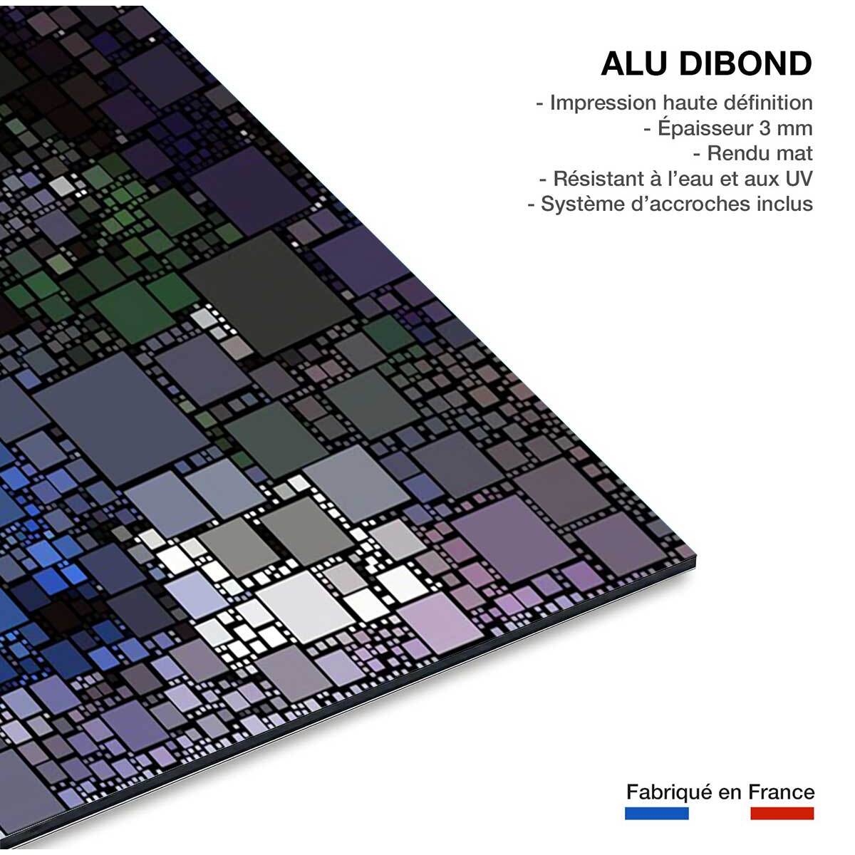 Tableau vitraux king's college Tableau alu Dibond