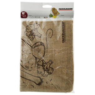 Lot de 2 sacs pour fruits et légumes réutilisables Fackelmann Nature