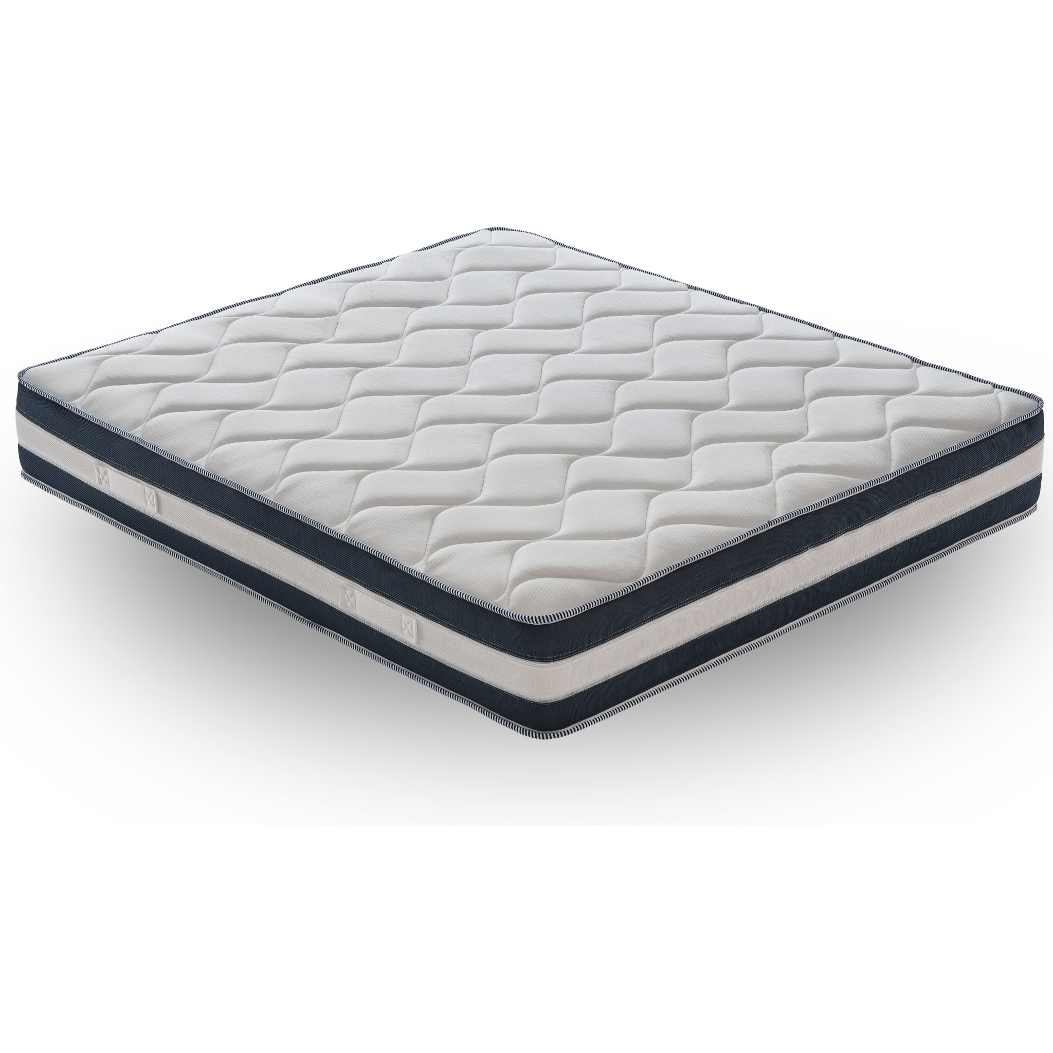 Materasso 140x200 in Memory Foam - Altezza 26 cm - 9 Zone di comfort - Memory Gel Rinfrescante