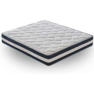 Materasso 140x200 in Memory Foam - Altezza 26 cm - 9 Zone di comfort - Memory Gel Rinfrescante