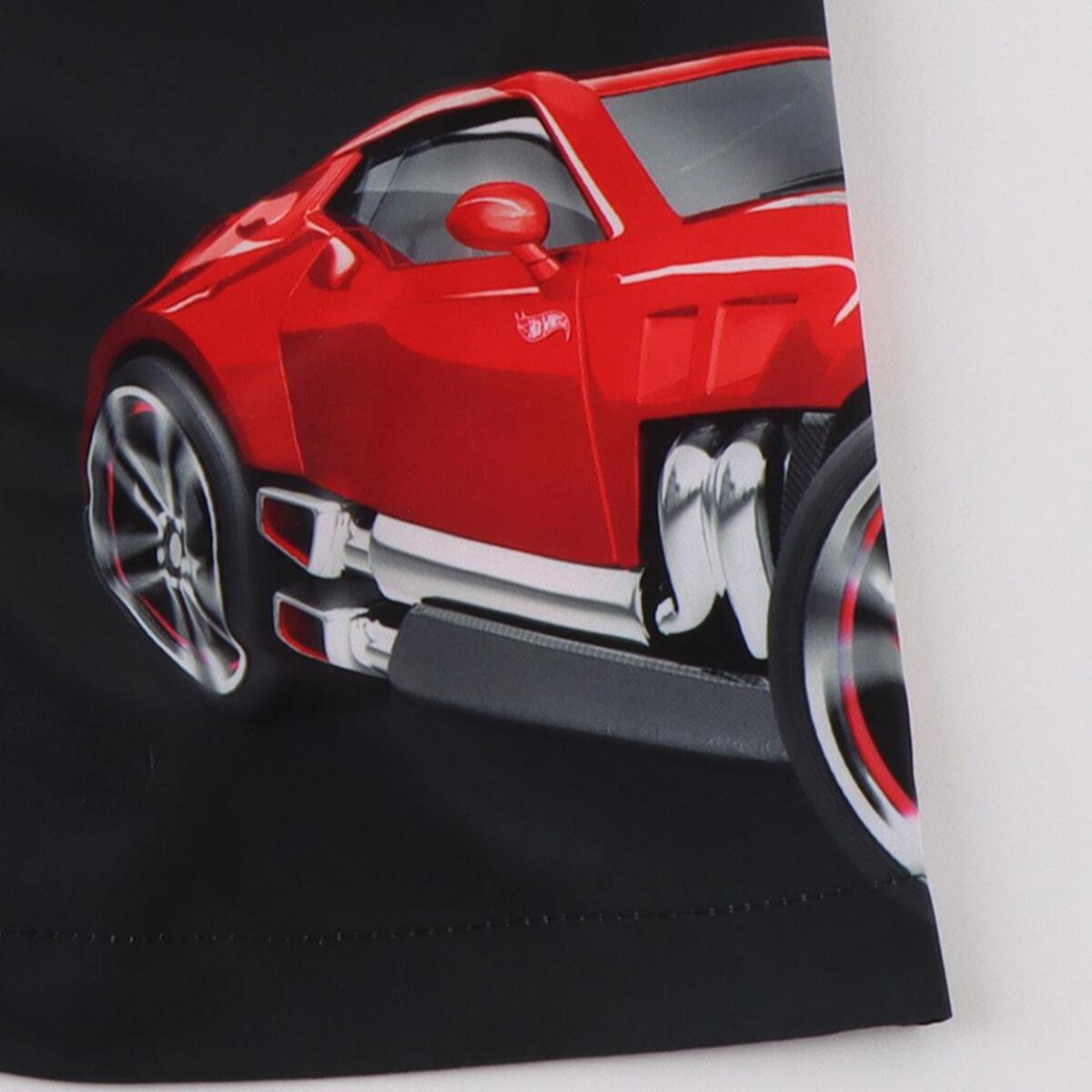 Bermuda Baño Hot Wheels - Color Negro