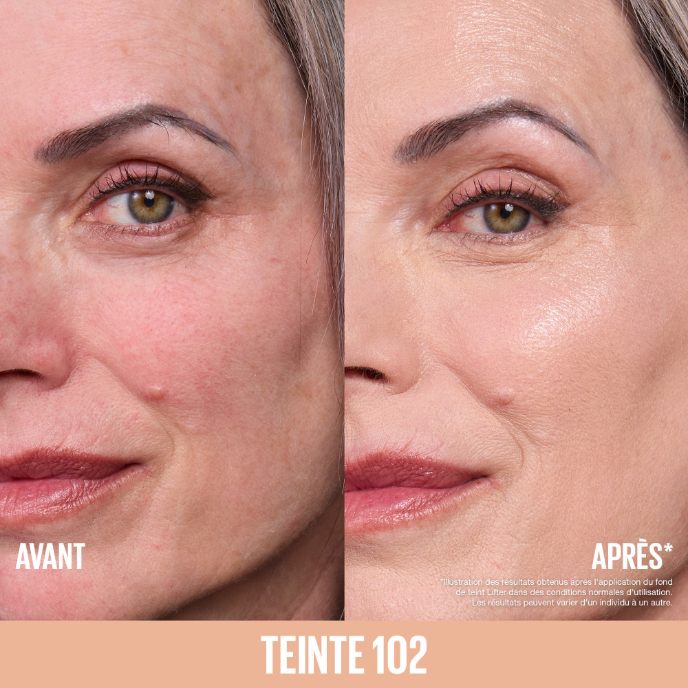 Maybelline New York Lifter Plump & Glow Foundation 102 30 ml