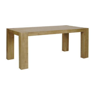 Lecler -bois massif de manguier-couleur bahamas naturelles 180 x 76 x 90 cm