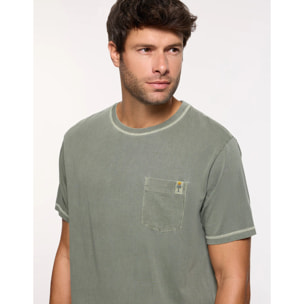 Camiseta Manga Corta Caqui - Gstin2