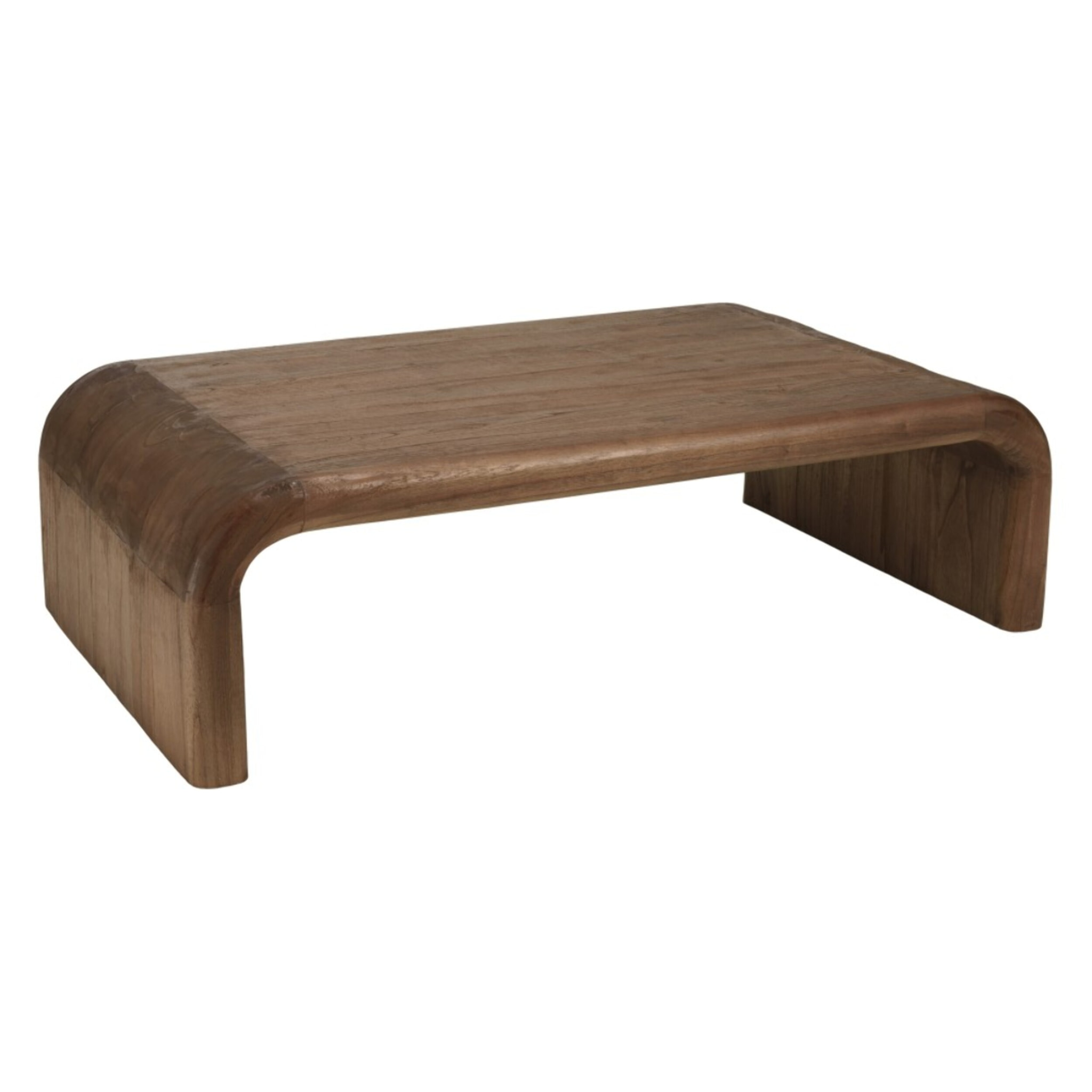ROMY - Table basse épurée en bois de mindi