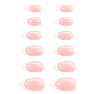 What The Fake! Press & Go - Kit Faux-Ongles French Classique x12