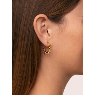 Pendientes Aro Sun Baño Oro