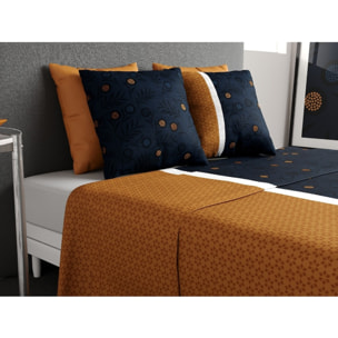 Parure De Drap 3pcs avec Drap housse Bonnet:25cm 100%coton 57fils Bel'or