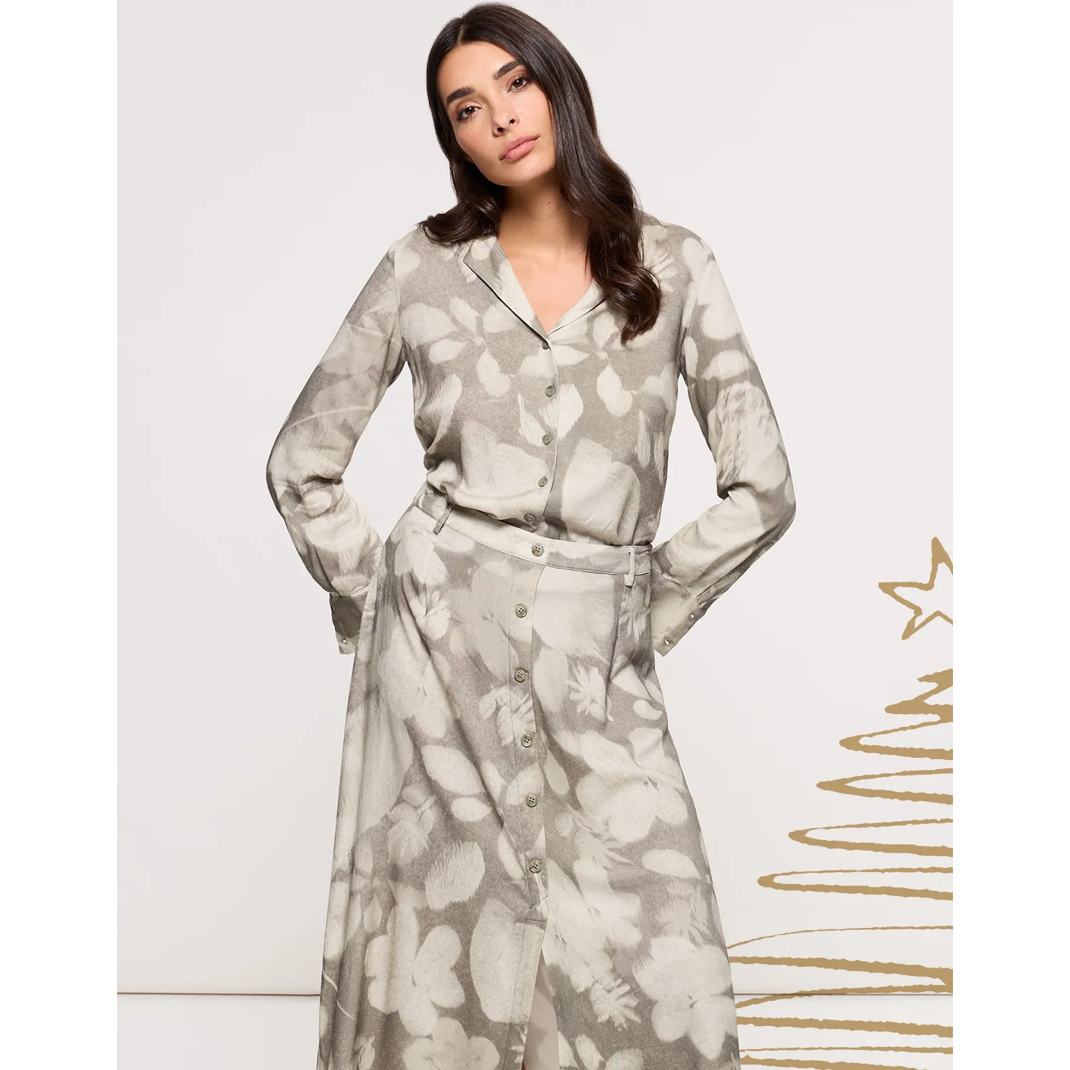 Falda Midi Verde - Lori