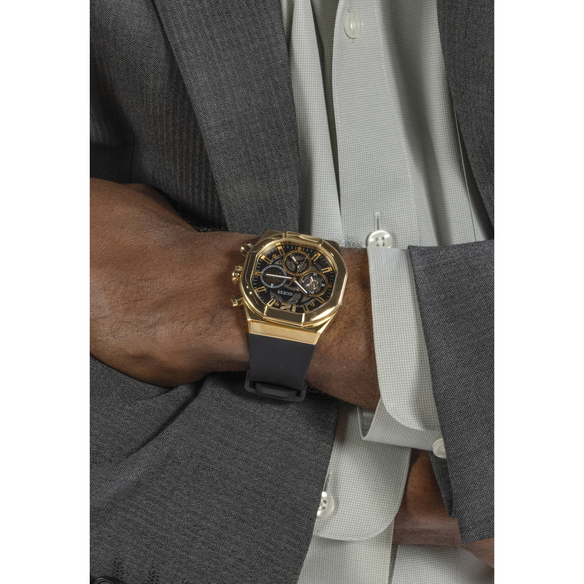Guess Orologio Analogico Al Quarzo Clutch