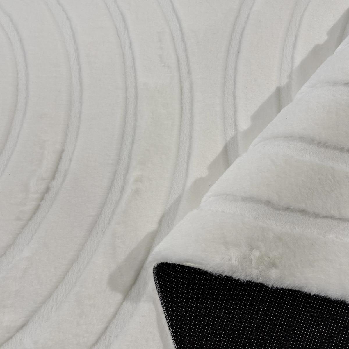 Tapis salon, faux uni sobre, texture en relief