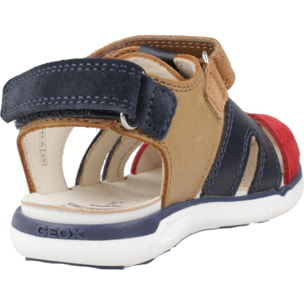Sandalias Niño de la marca GEOX  modelo B SANDAL DELHI BOY MARRON