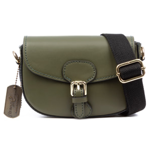 Annone bolso bandolera mujer. Piel auténtica acabado Ruga.