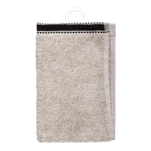 Serviette invité "Joia" coton beige 30x50cm