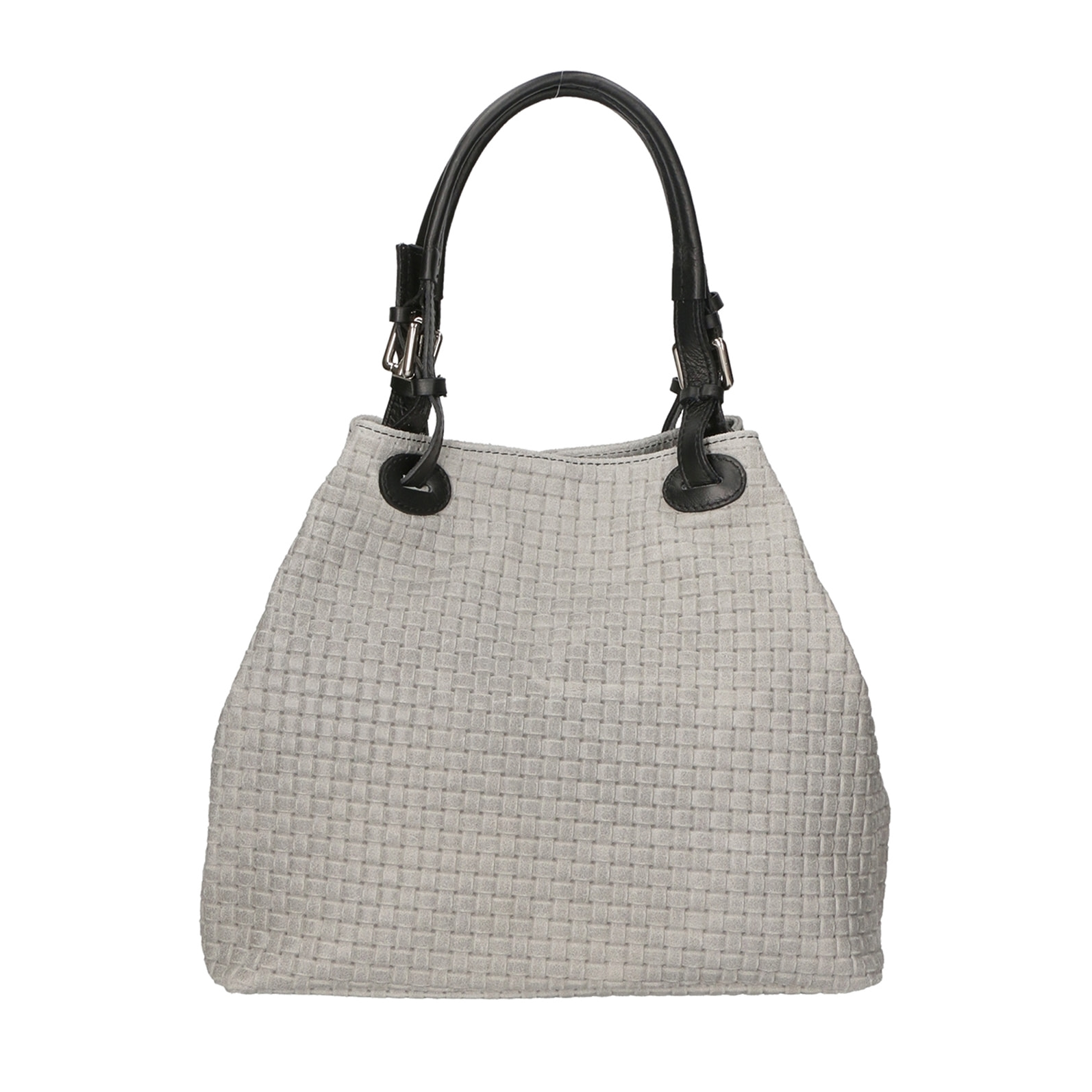 Borsa Shopper da donna In Vera pelle Made in Italy 32x29x17 cm